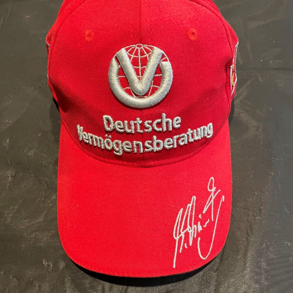 Michael Schumacher Ferrari Formula 1 Team Staff Cap 2001 -4 Times World Champion